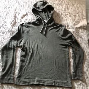 James Perse Olive Green Hoodie.